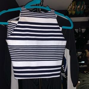 American apparel striped set
